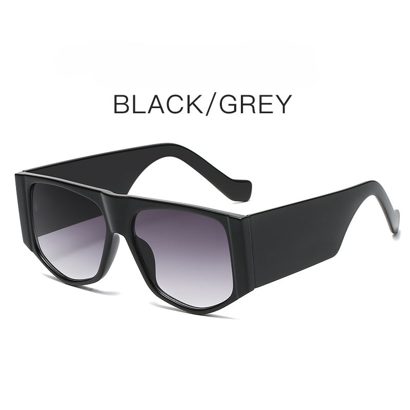 Wholesale New Large Square Frame Wide Feet PC Sunglasses